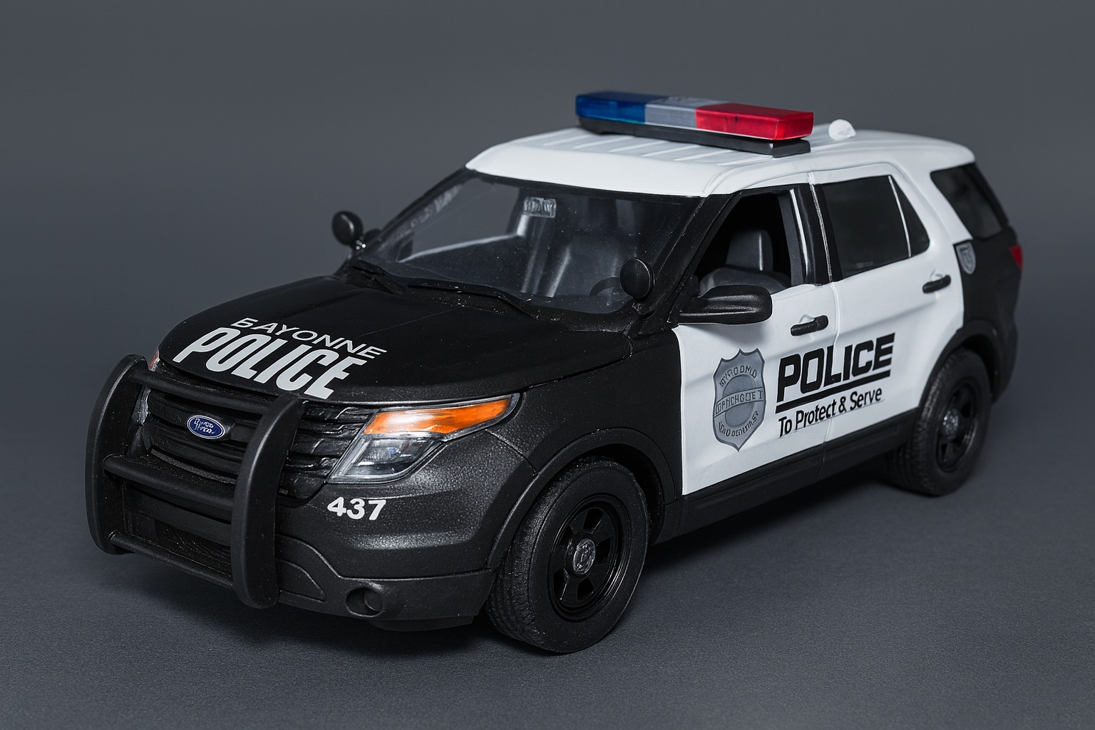 Bayonne Police die-cast model