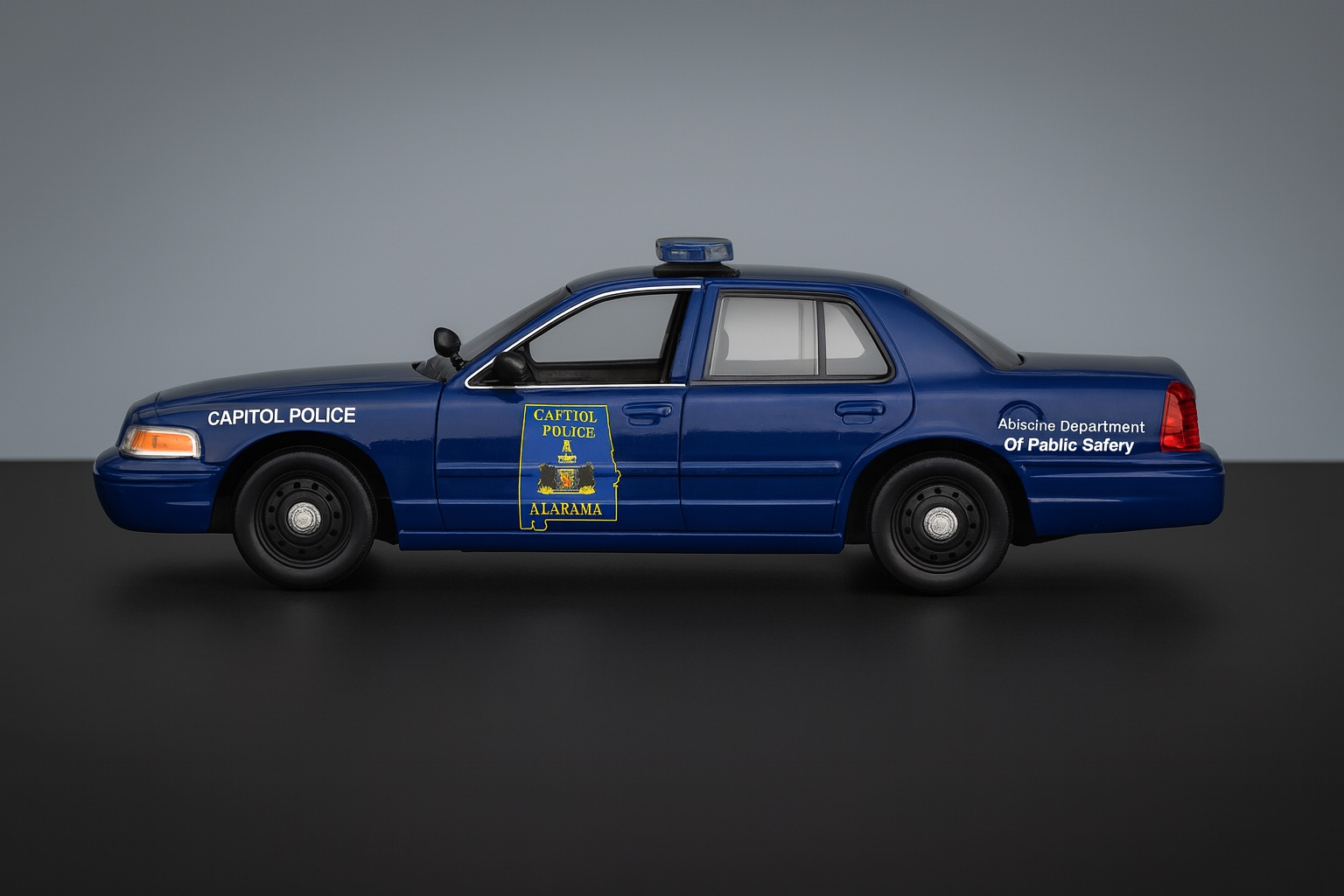 Capitol Police Alabama die-cast model