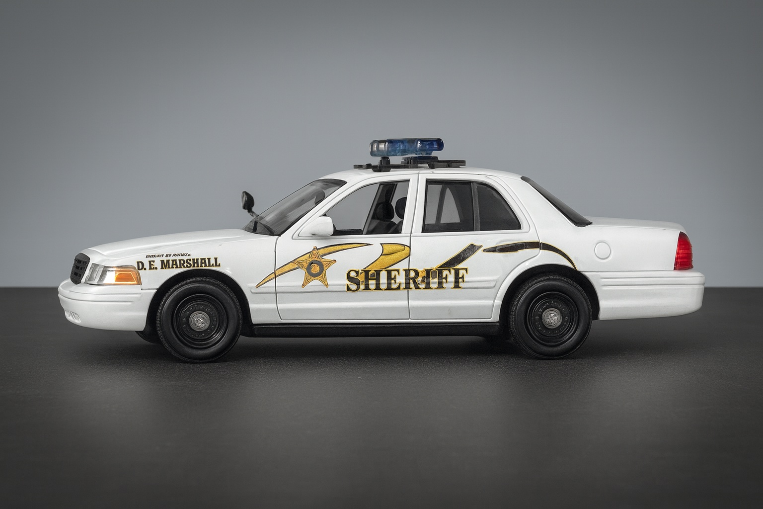 D.E. Marshall Sheriff die-cast model