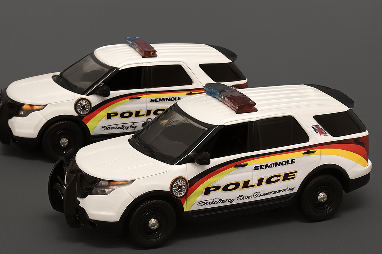 Seminole Police Ford Interceptor die-cast model