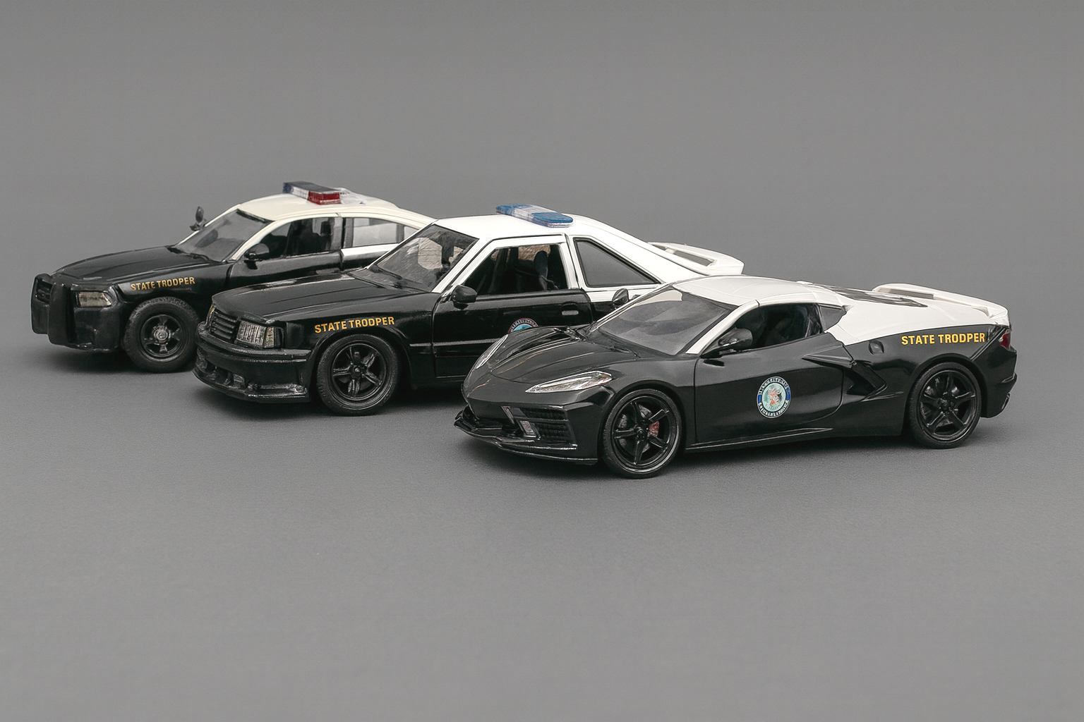 State Trooper die-cast models
