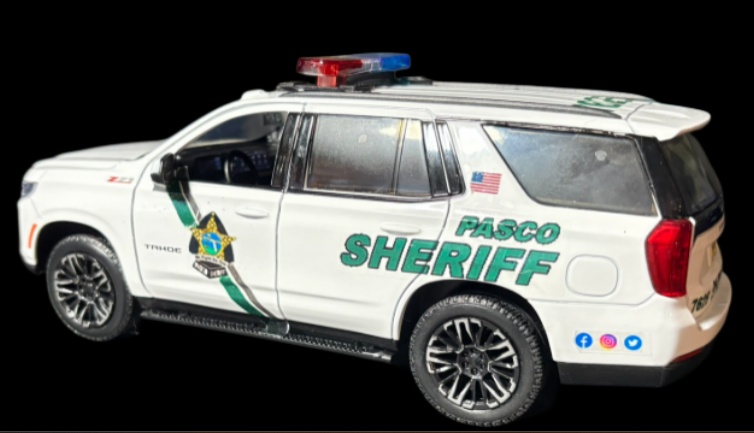 Pasco Sheriff SUV die-cast model
