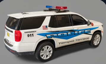 Emergency 911 Police die-cast model